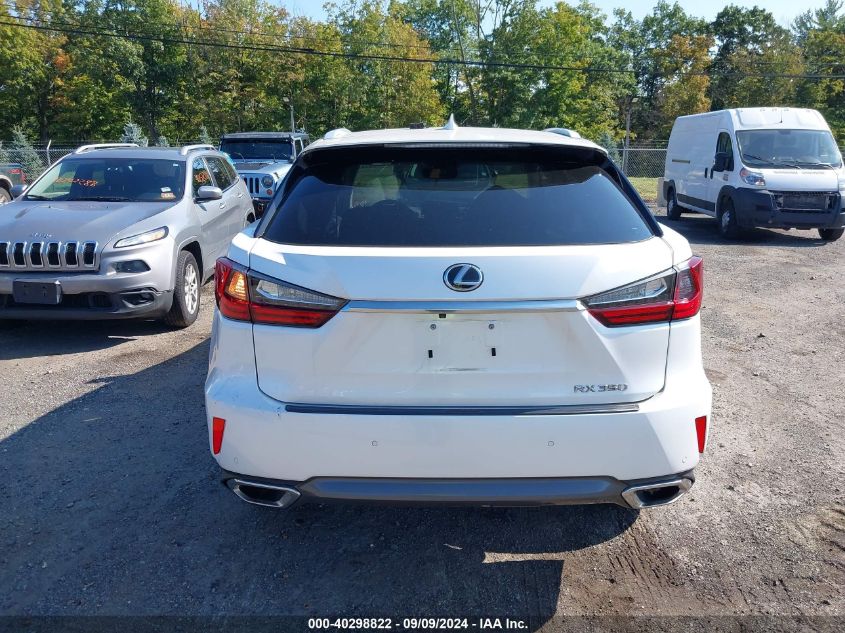 2017 Lexus Rx 350 VIN: 2T2BZMCA9HC099392 Lot: 40298822