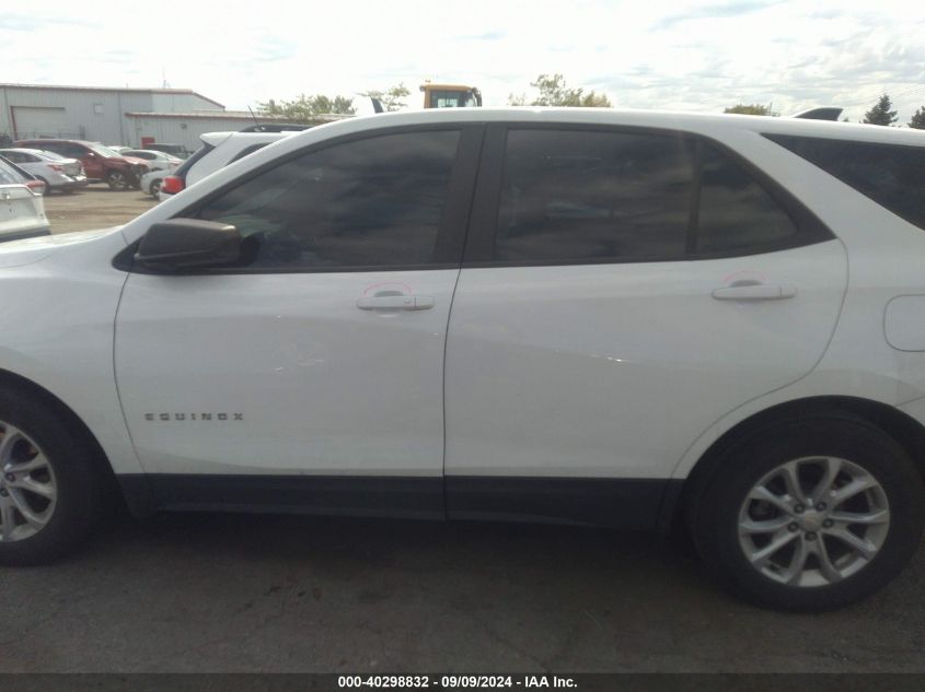 2020 Chevrolet Equinox Fwd Ls VIN: 3GNAXHEV1LS530257 Lot: 40298832