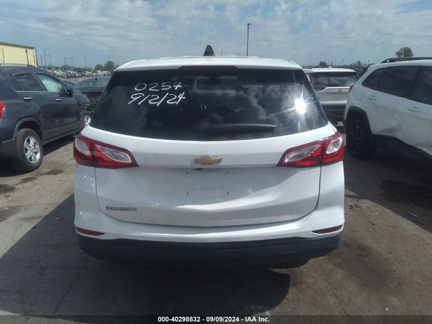 2020 Chevrolet Equinox Fwd Ls VIN: 3GNAXHEV1LS530257 Lot: 40298832