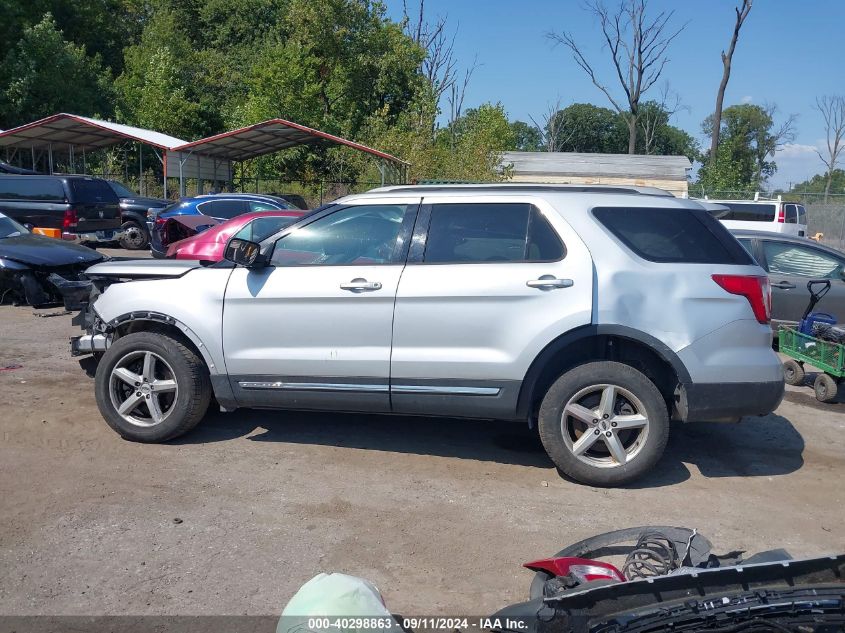 2016 Ford Explorer Xlt VIN: 1FM5K8D87GGC48161 Lot: 40298863