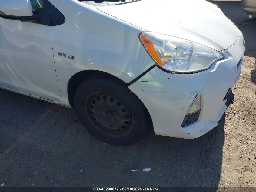 JTDKDTB30E1059153 2014 Toyota Prius C One