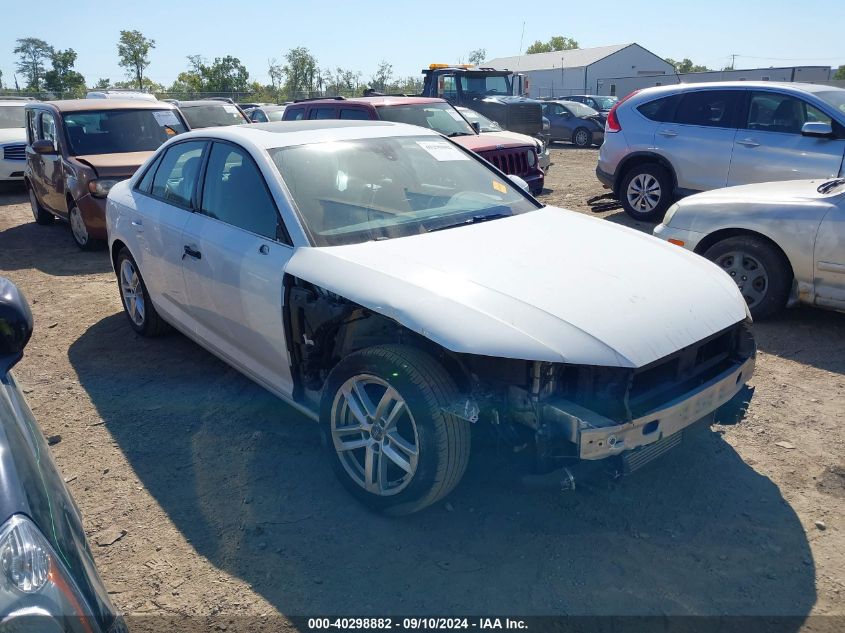 2017 AUDI A4 2.0T PREMIUM - WAUGNAF41HN058260