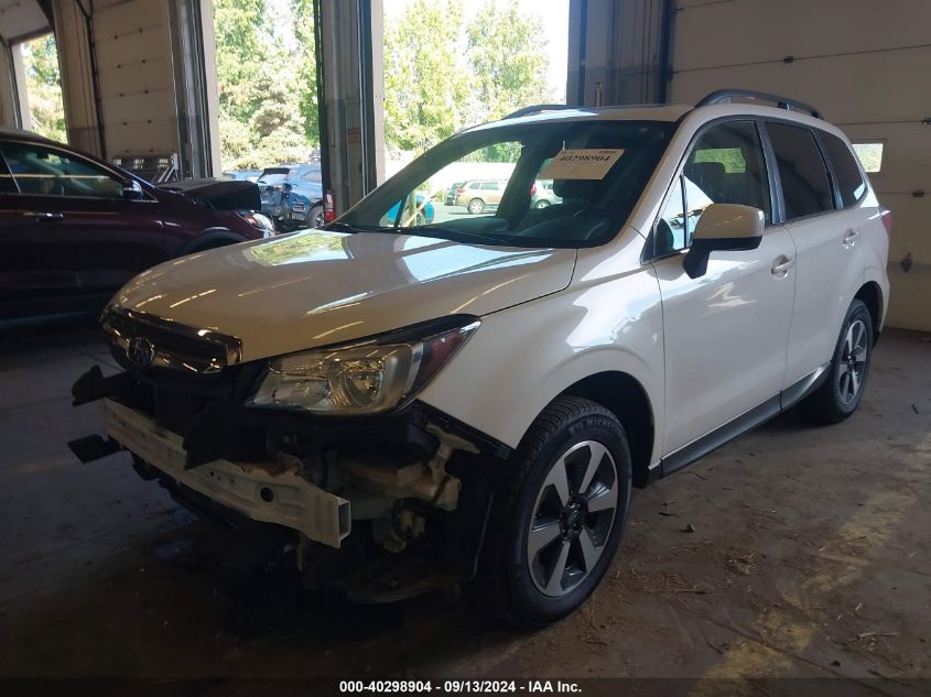 2018 Subaru Forester 2.5I Limited VIN: JF2SJAJC2JH541527 Lot: 40298904