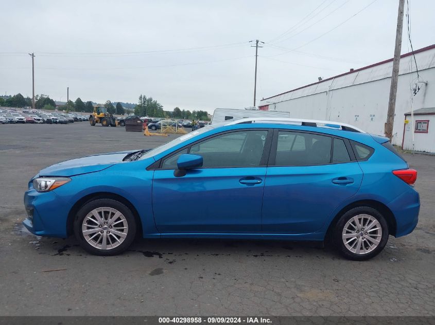 2017 SUBARU IMPREZA 2.0I PREMIUM - 4S3GTAB65H3742336