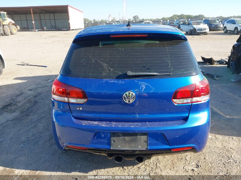 2013 Volkswagen Golf R VIN: WVWPF7AJ4DW055020 Lot: 40298970