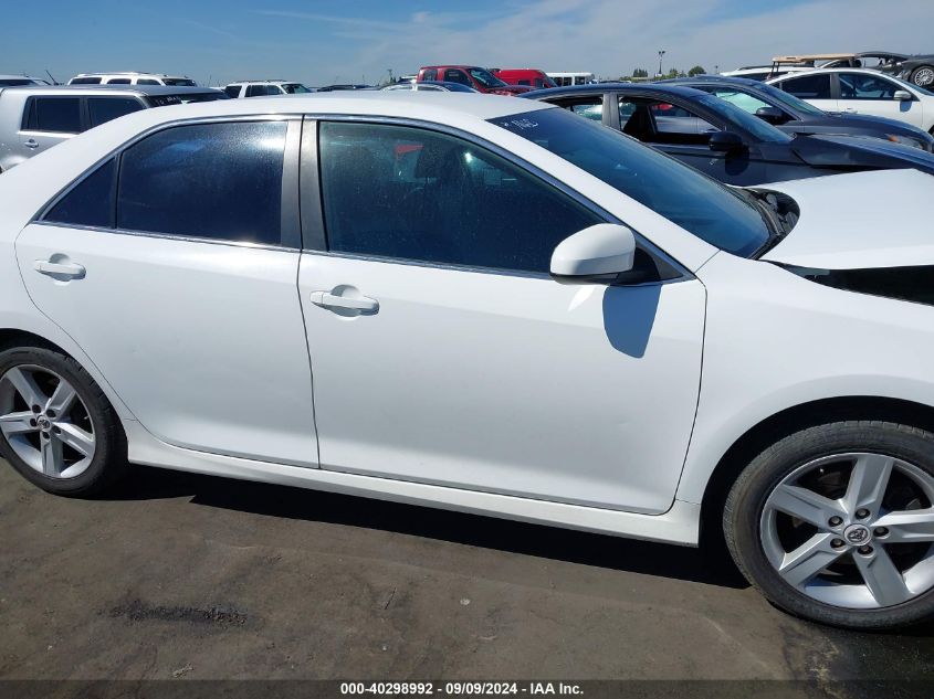 2012 Toyota Camry Se VIN: 4T1BF1FK2CU111650 Lot: 40298992