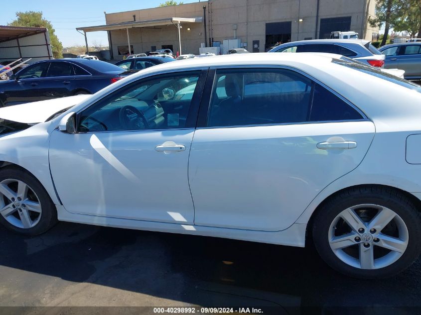 2012 Toyota Camry Se VIN: 4T1BF1FK2CU111650 Lot: 40298992