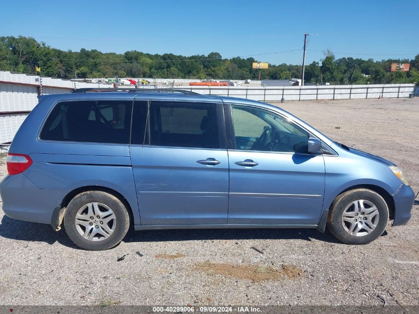 2006 Honda Odyssey VIN: 5FNRL384468092201 Lot: 40299006