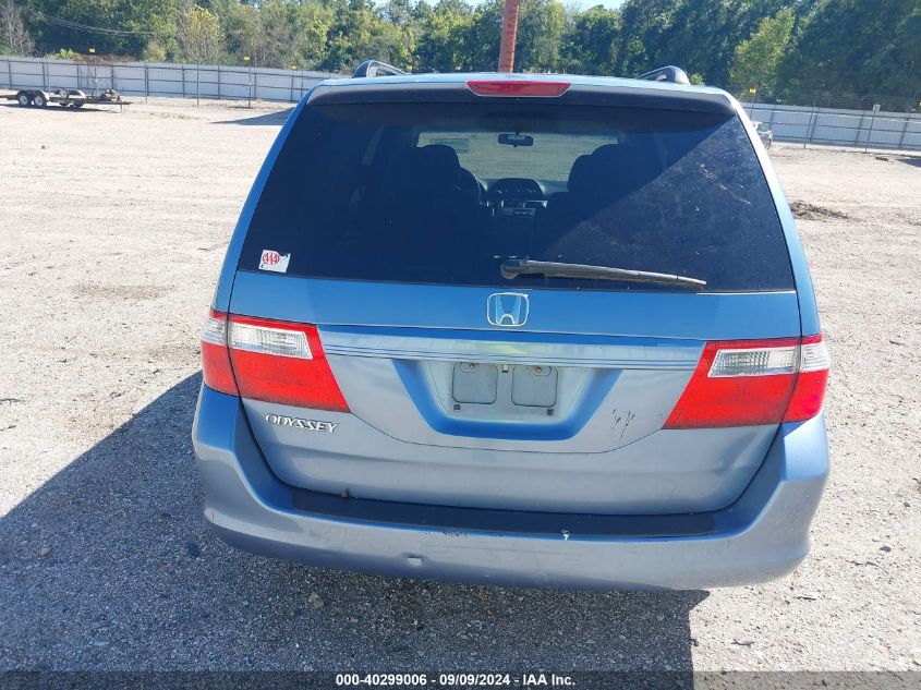 2006 Honda Odyssey VIN: 5FNRL384468092201 Lot: 40299006