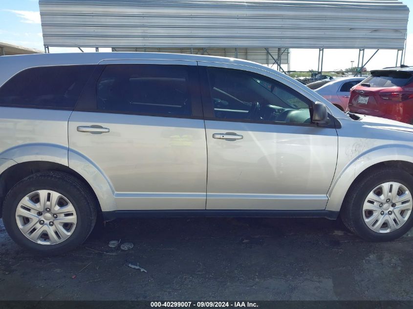 2014 Dodge Journey American Value Pkg VIN: 3C4PDCAB8ET235244 Lot: 40299007