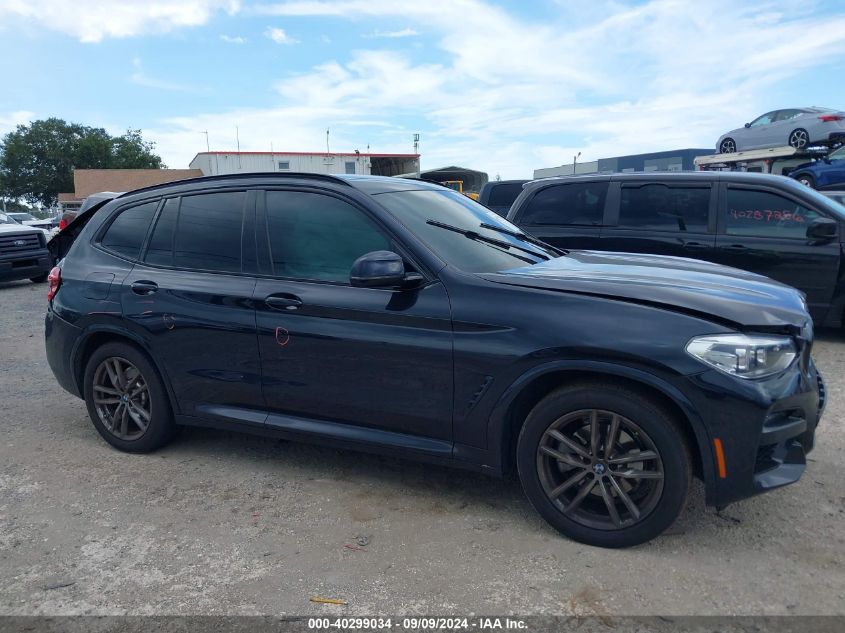 2021 BMW X3 xDrive30I VIN: 5UXTY5C03M9F44994 Lot: 40299034