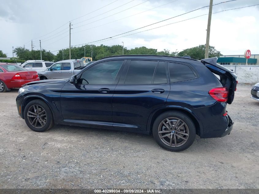 2021 BMW X3 xDrive30I VIN: 5UXTY5C03M9F44994 Lot: 40299034