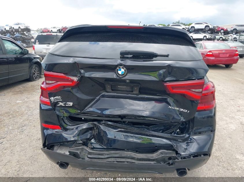 2021 BMW X3 XDRIVE30I - 5UXTY5C03M9F44994