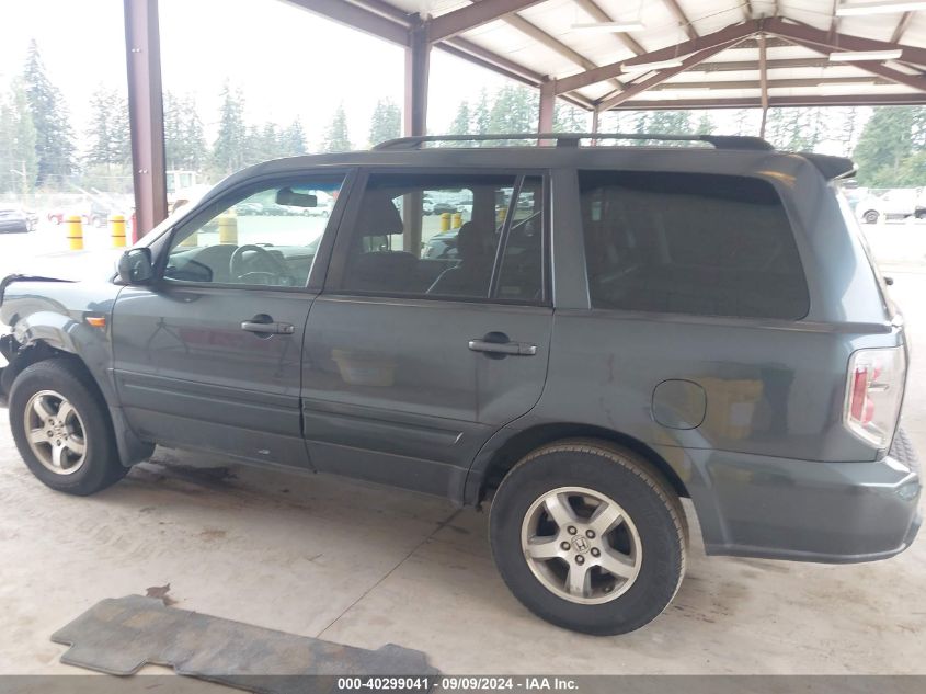 2006 Honda Pilot Ex-L VIN: 5FNYF28516B042359 Lot: 40299041