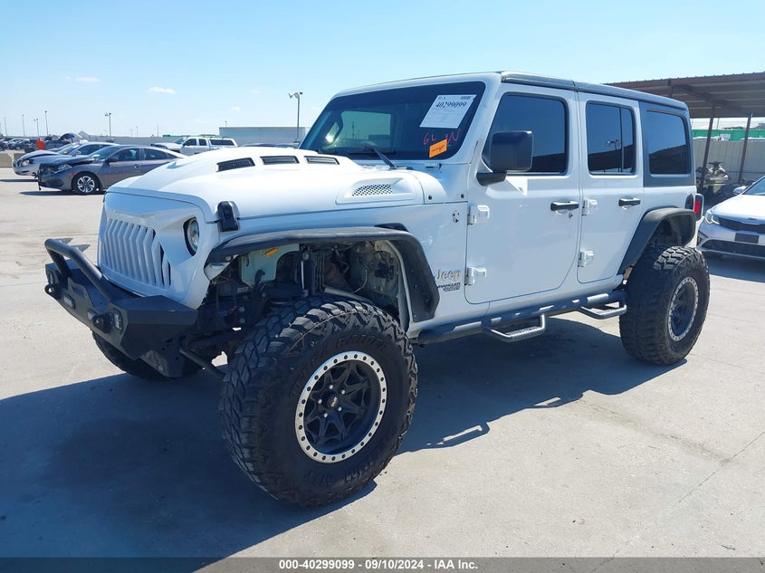 2018 JEEP WRANGLER UNLIMITED SPORT S 4X4 - 1C4HJXDG5JW221107