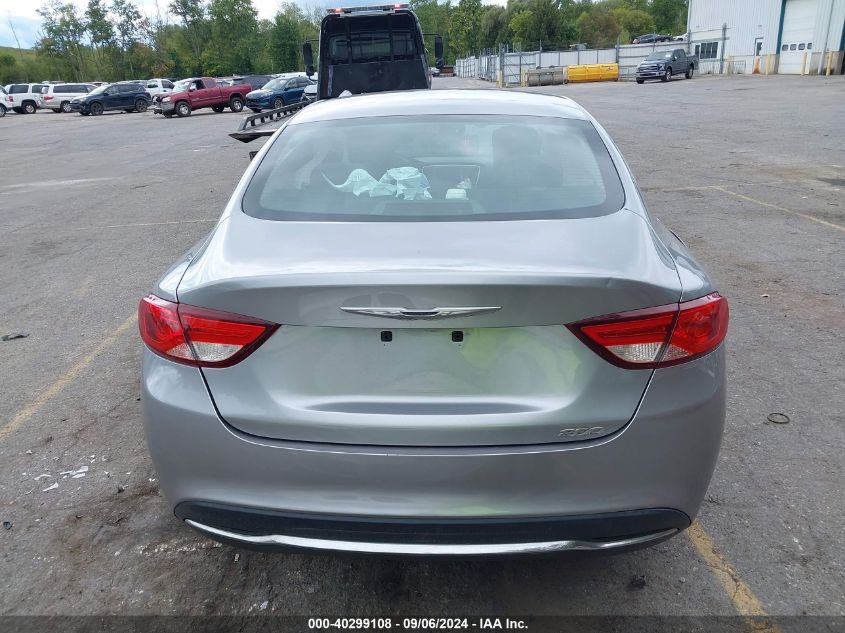 2015 Chrysler 200 Limited VIN: 1C3CCCAB9FN532000 Lot: 40299108