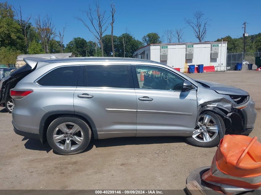 5TDDKRFH0GS297873 2016 Toyota Highlander Limited Platinum V6