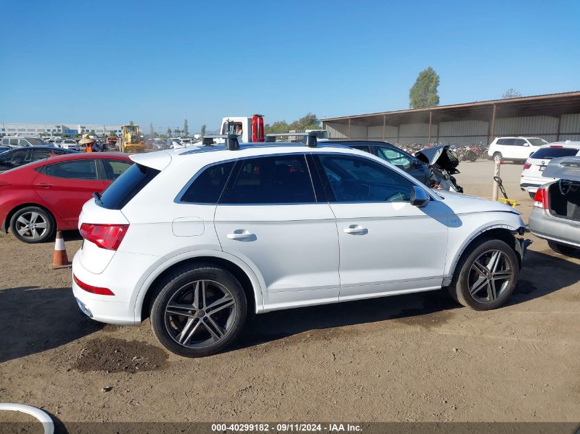 2018 Audi Sq5 3.0T Premium Plus VIN: WA1A4AFY3J2130432 Lot: 40299182