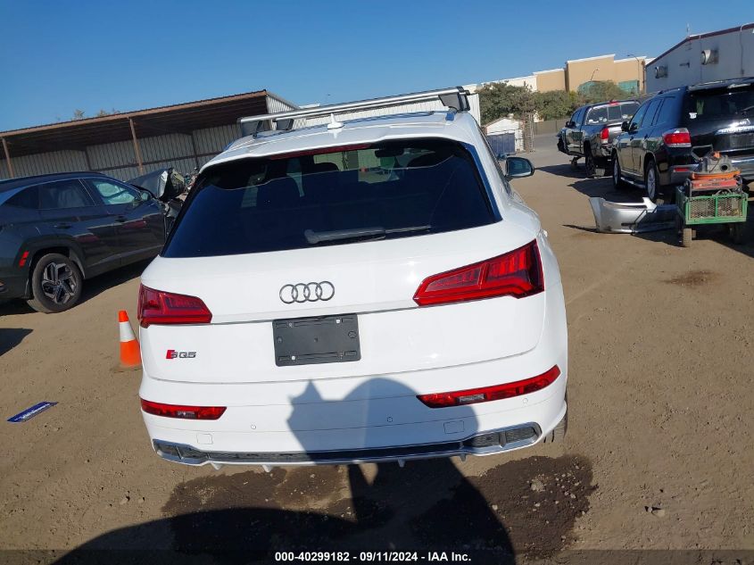 2018 Audi Sq5 3.0T Premium Plus VIN: WA1A4AFY3J2130432 Lot: 40299182