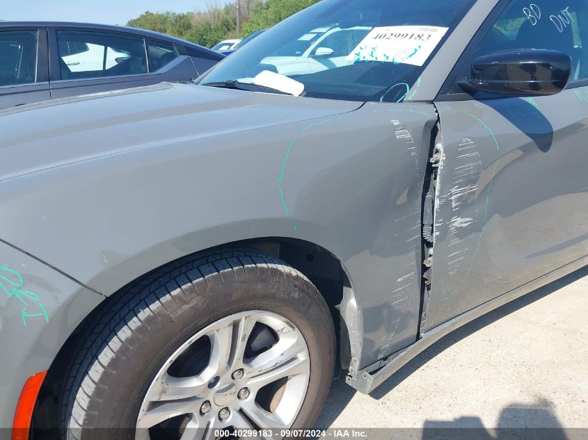 2023 Dodge Charger Sxt VIN: 2C3CDXBG1PH638580 Lot: 40299183