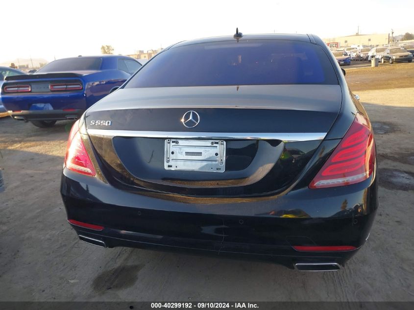 2015 Mercedes-Benz S 550 VIN: WDDUG8CB4FA147701 Lot: 40299192