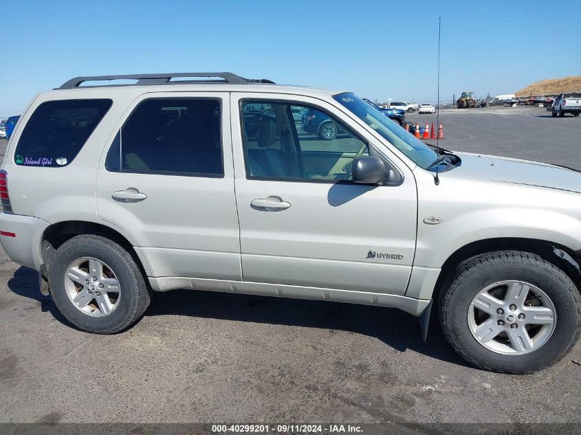 2007 Mercury Mariner Hybrid VIN: 4M2CU39HX7KJ04239 Lot: 40299201