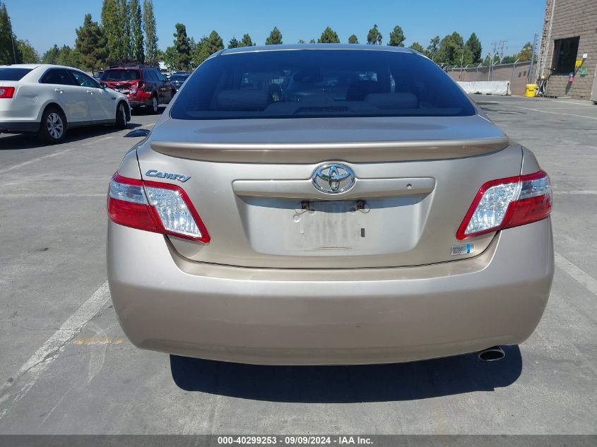 2008 Toyota Camry Hybrid VIN: 4T1BB46K78U031913 Lot: 40299253