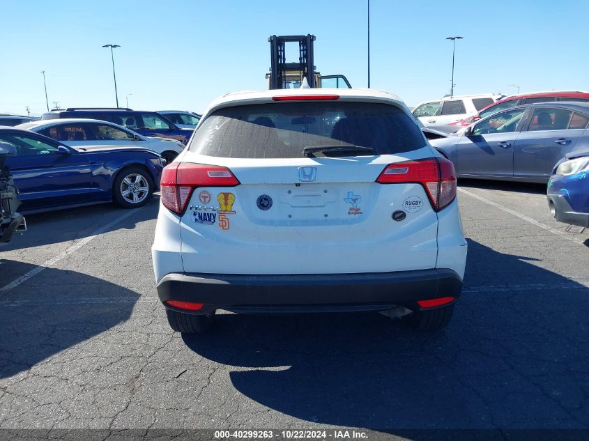 2018 Honda Hr-V Lx VIN: 3CZRU5H32JM720545 Lot: 40299263