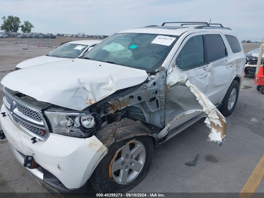 2013 Dodge Durango Sxt VIN: 1C4RDHAG6DC683588 Lot: 40299273