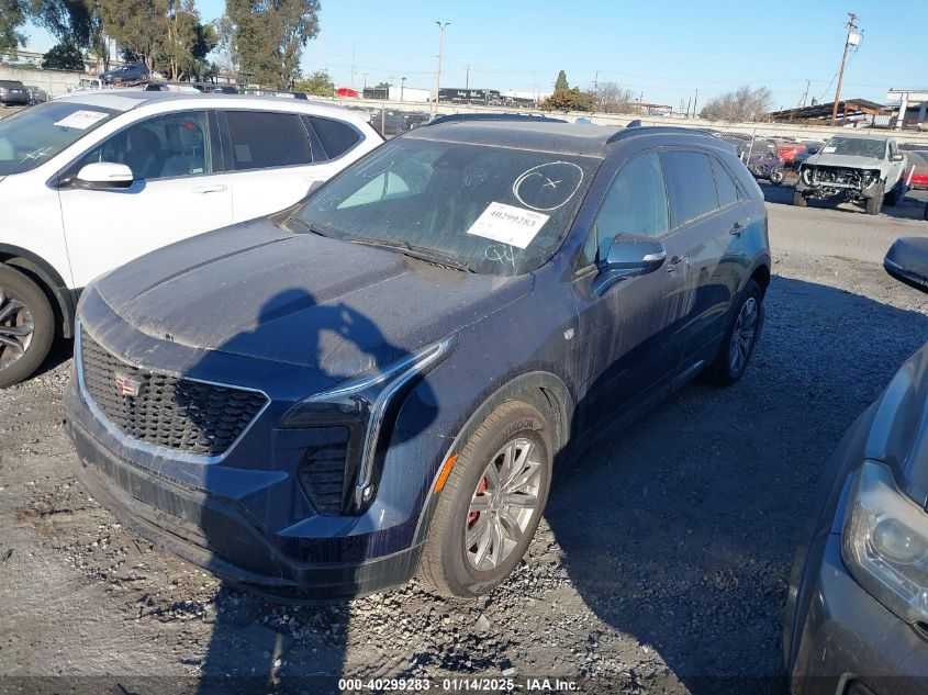 VIN 1GYFZER48MF017130 2021 CADILLAC XT4 no.2