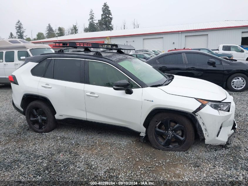 2020 Toyota Rav4 Hybrid Xse VIN: JTMEWRFV6LD546634 Lot: 40599275