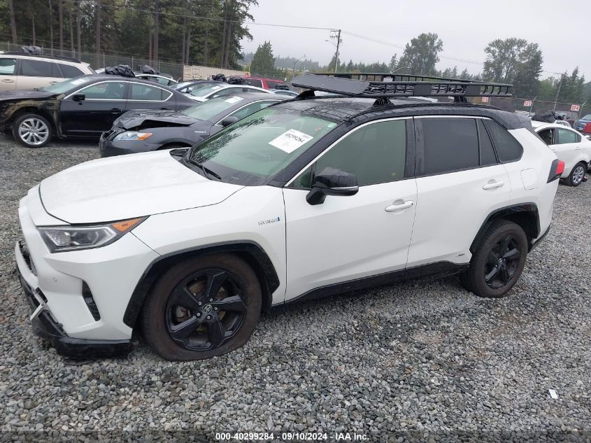 2020 Toyota Rav4 Hybrid Xse VIN: JTMEWRFV6LD546634 Lot: 40599275