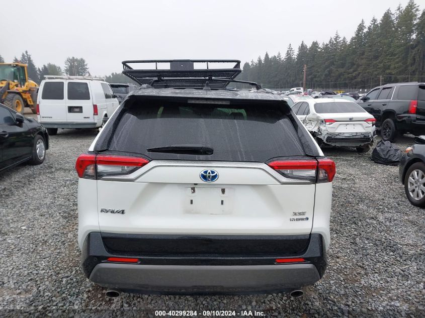 2020 Toyota Rav4 Hybrid Xse VIN: JTMEWRFV6LD546634 Lot: 40599275