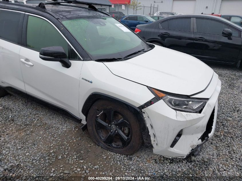 2020 Toyota Rav4 Hybrid Xse VIN: JTMEWRFV6LD546634 Lot: 40599275