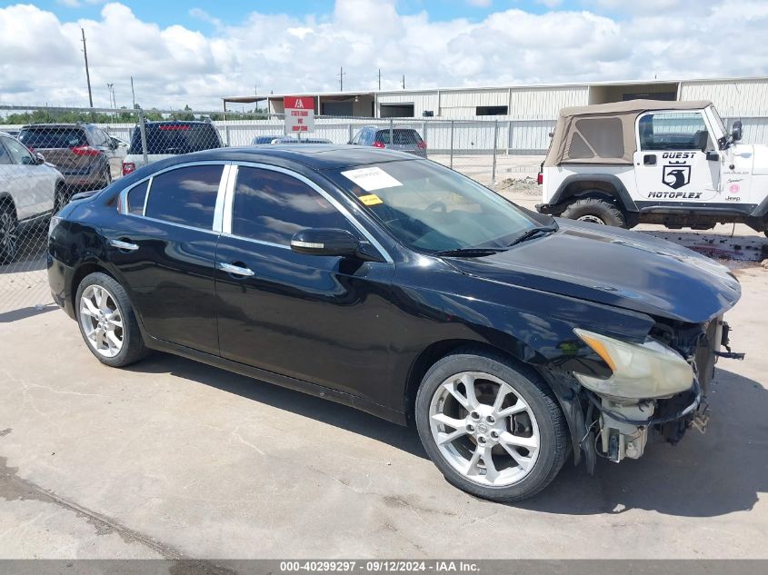 2013 Nissan Maxima S/Sv VIN: 1N4AA5AP5DC825942 Lot: 40299297