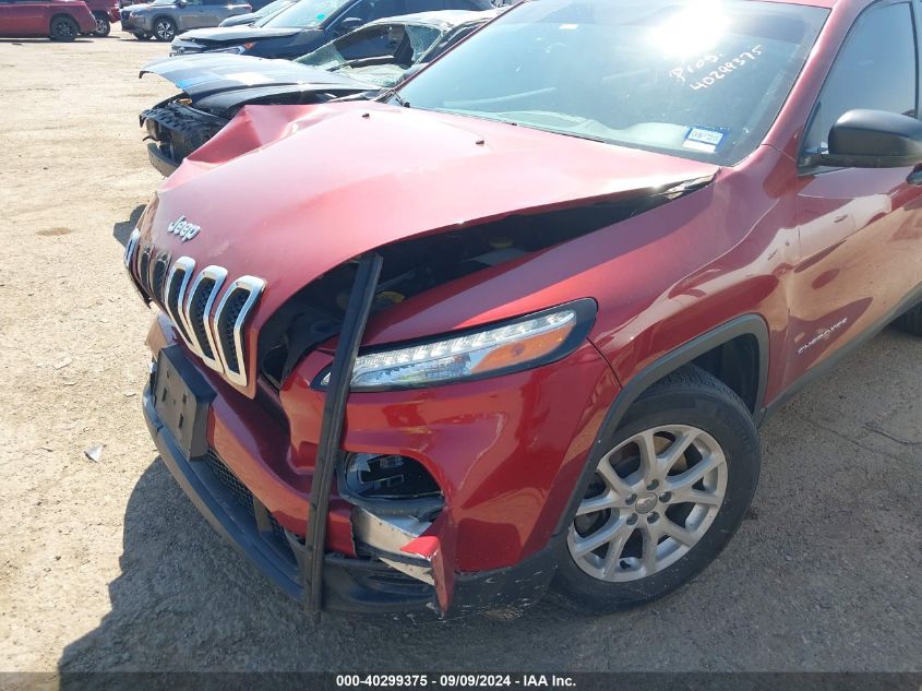 2017 Jeep Cherokee Sport Fwd VIN: 1C4PJLAB5HW669225 Lot: 40299375