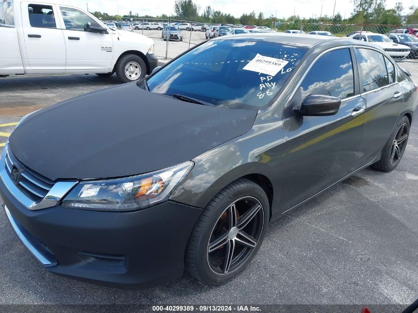 1HGCR2F39FA090561 2015 Honda Accord Lx