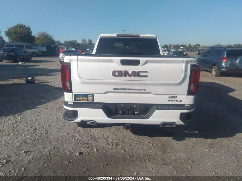 2021 GMC Sierra 1500 4Wd Standard Box At4 VIN: 3GTU9EET0MG370292 Lot: 40299394