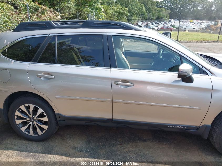 2017 Subaru Outback 2.5I Limited VIN: 4S4BSANC0H3322462 Lot: 40299418