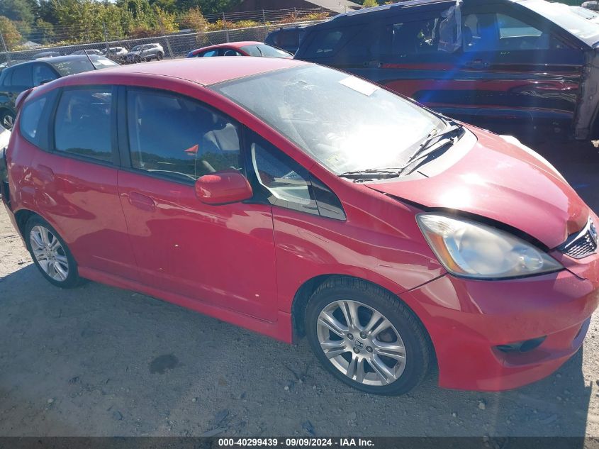 2009 Honda Fit Sport VIN: JHMGE88439S061798 Lot: 40299439