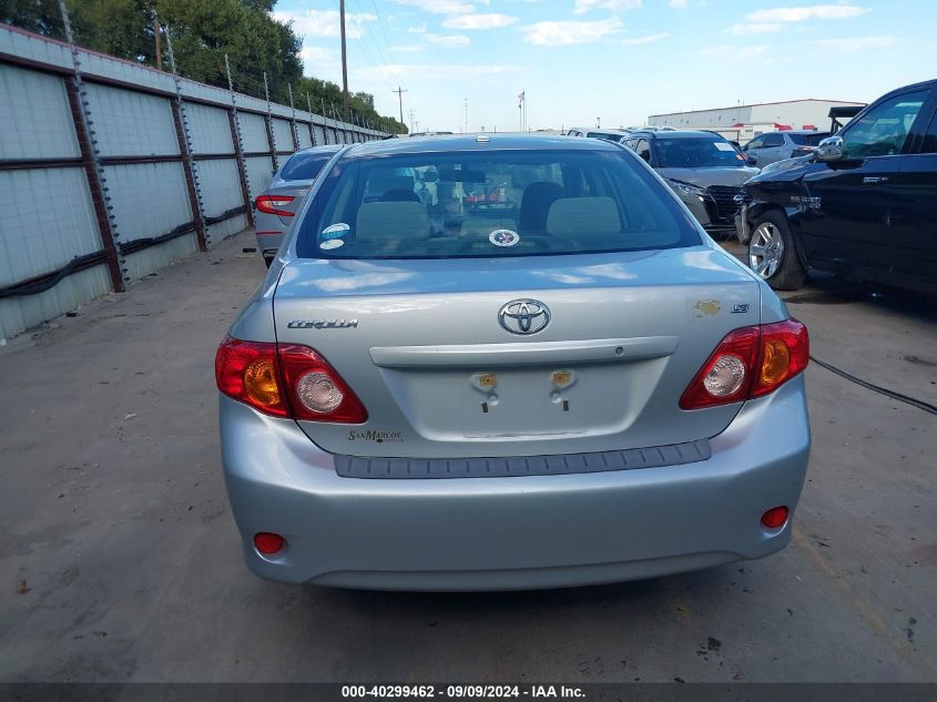 2009 Toyota Corolla Le VIN: JTDBL40EX99033115 Lot: 40299462