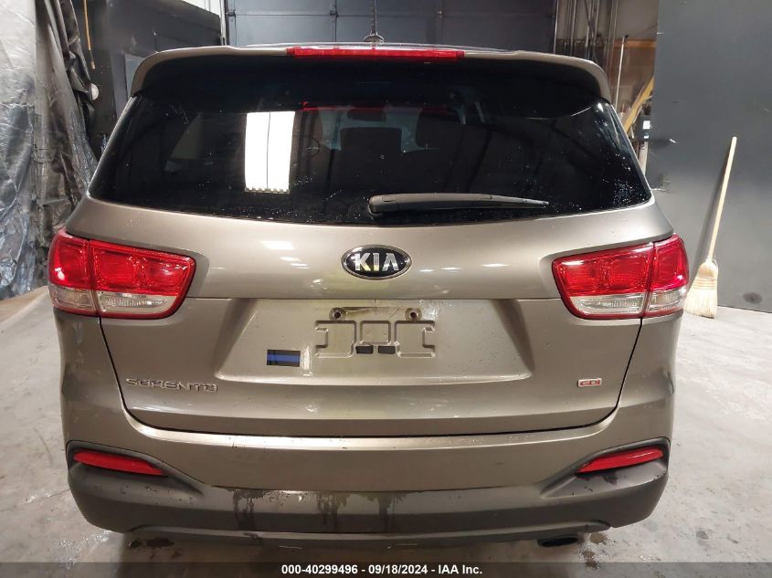 2016 KIA SORENTO 2.4L L - 5XYPG4A36GG119640