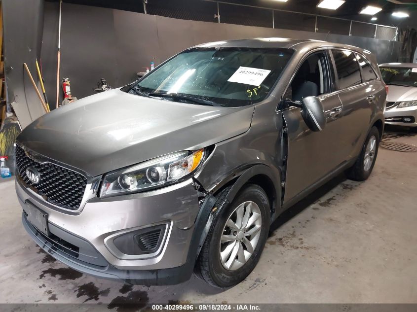 2016 Kia Sorento 2.4L L VIN: 5XYPG4A36GG119640 Lot: 40299496