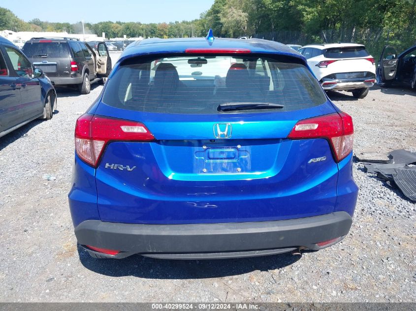 2018 Honda Hr-V Lx VIN: 3CZRU6H30JM703989 Lot: 40299524