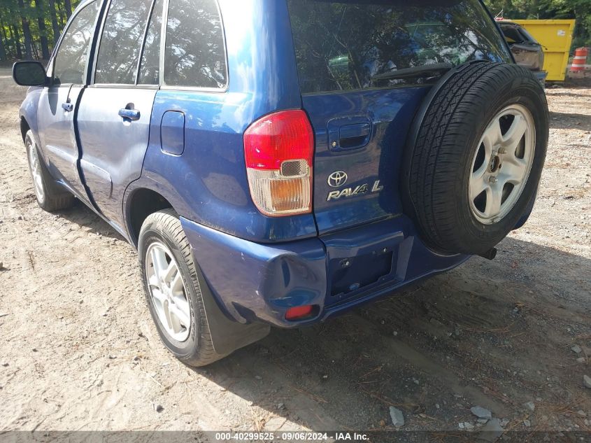 2003 Toyota Rav4 VIN: JTEHH20V236072186 Lot: 40299525