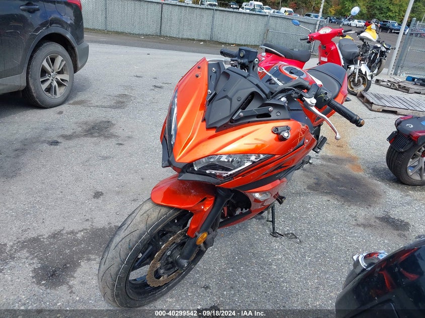 VIN JKAEXEJ10HDA00894 2017 KAWASAKI EX650 J