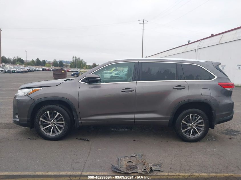 5TDJZRFH7HS362444 2017 Toyota Highlander Xle