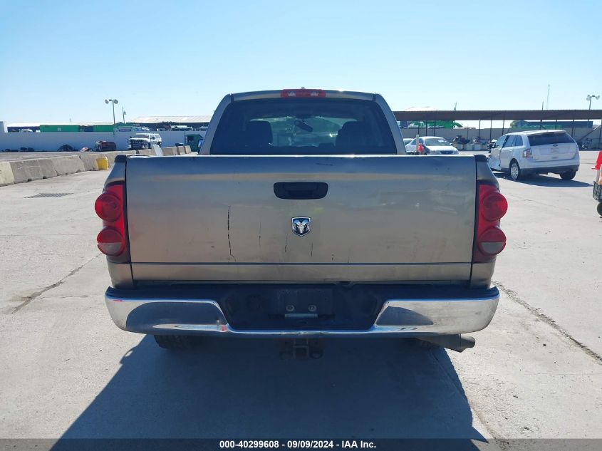 2007 Dodge Ram 2500 Slt/Sport VIN: 3D7KR28A67G833935 Lot: 40299608