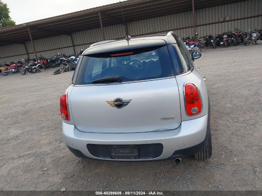 2012 Mini Cooper Countryman VIN: WMWZB3C55CWM05490 Lot: 40299609