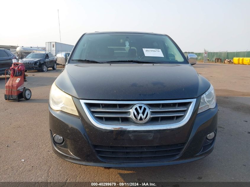 2V4RW6DGXBR645804 2011 Volkswagen Routan Sel Premium